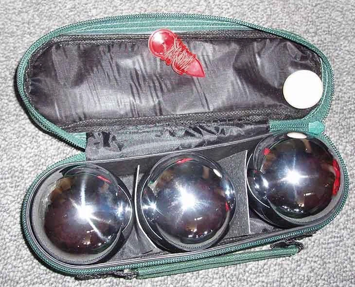 Bocce Ball For Three Balls