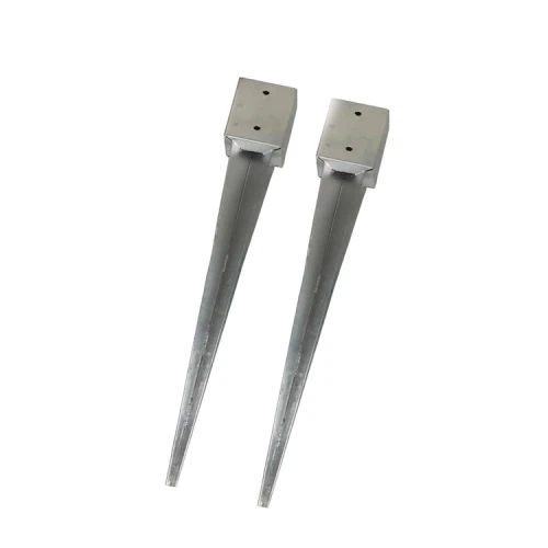 बाड़ के लिए जस्ती पोस्ट एंकर