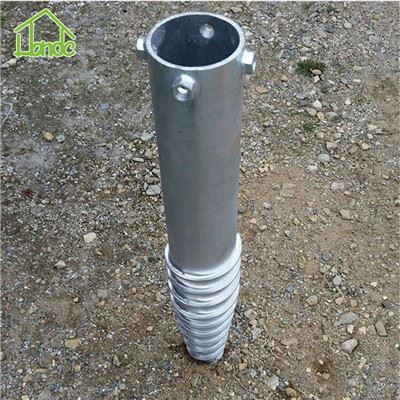 Post Deck Screw Piles