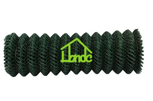 प्लास्टिक लेपित चेन लिंक बाड़